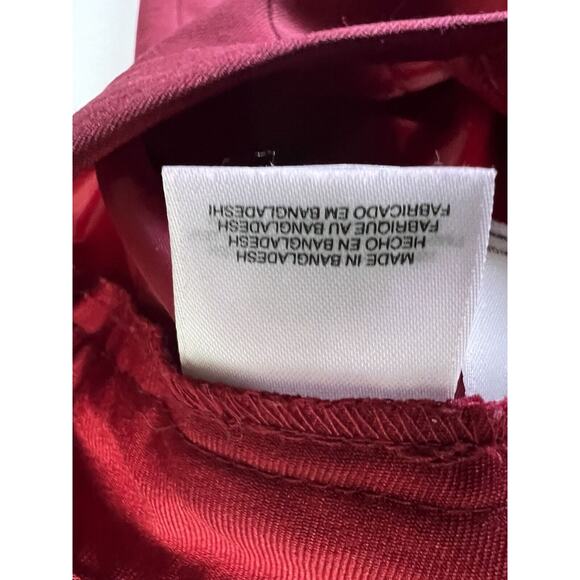 Black Label By EVAN-PICONE Pants Red Size 10 Wide Leg Career Work Casual - Picture 5 of 9